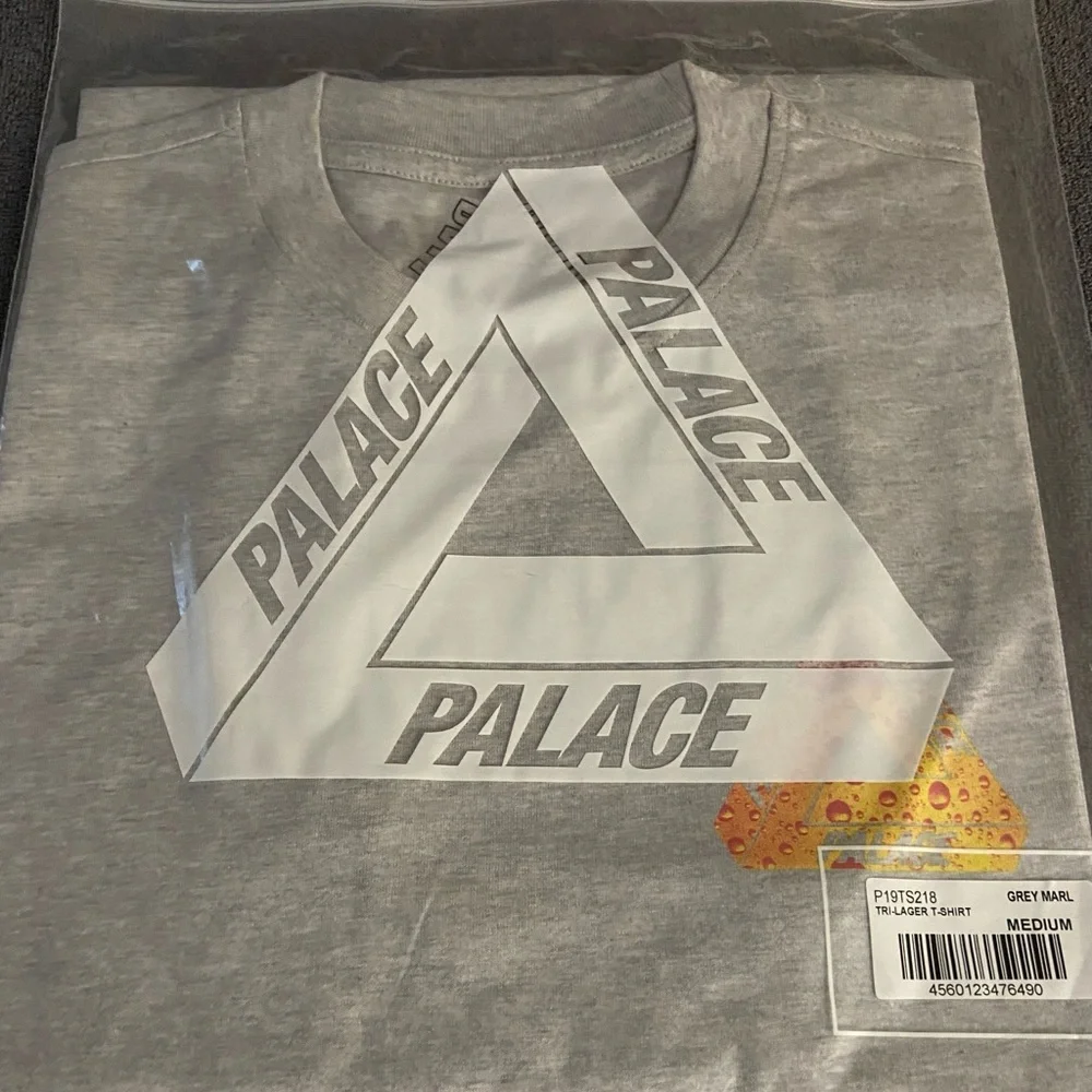 *NWT* Palace TRI - LAGER T - Shirt (Grey Marl) - Picture 6 of 6